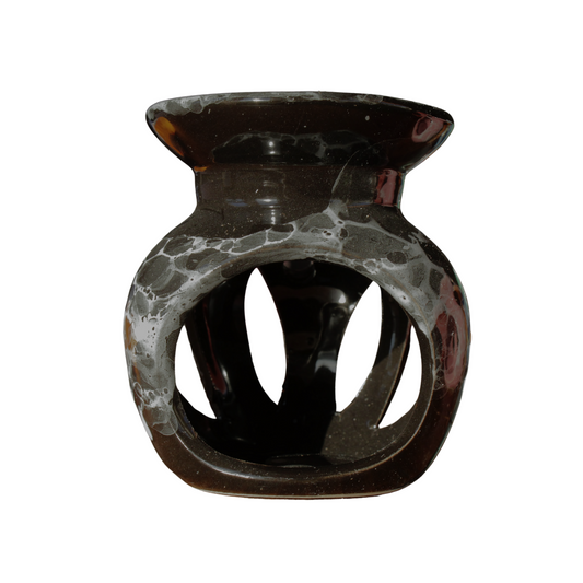 Black Ceramic Oil Burner