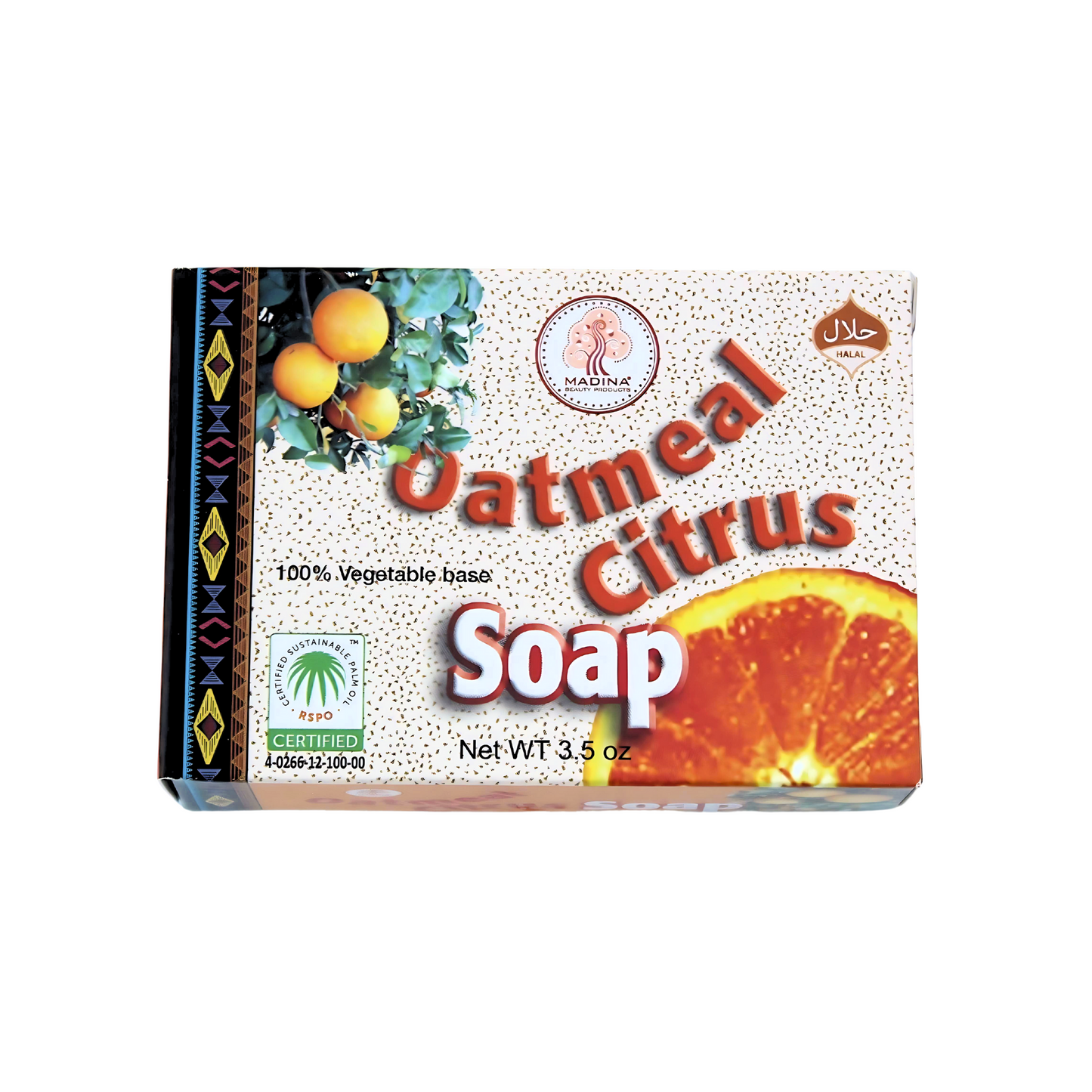Oatmeal Citrus Soap