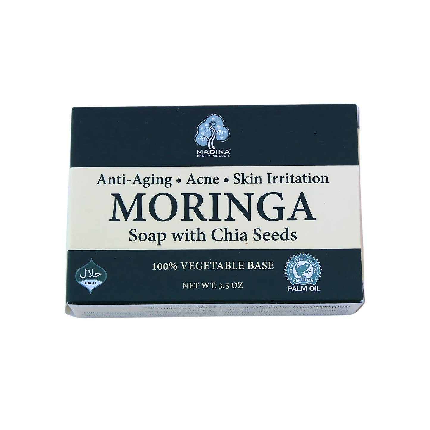 Moringa Soap with Chia Seeds