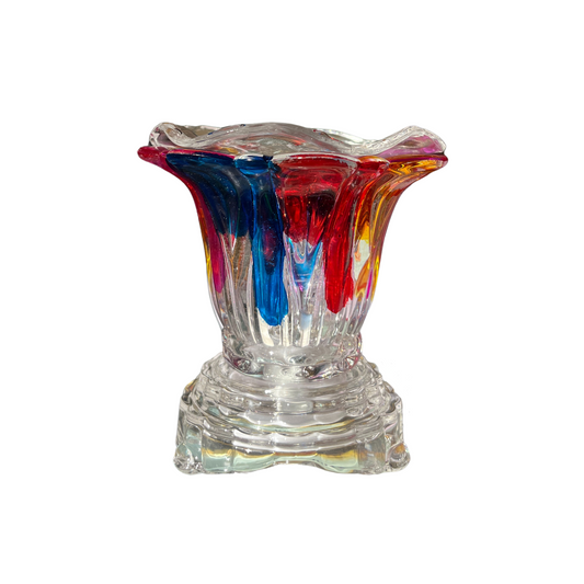 Electric Incense & Bakhoor Burner - Swirl Multi-Colored