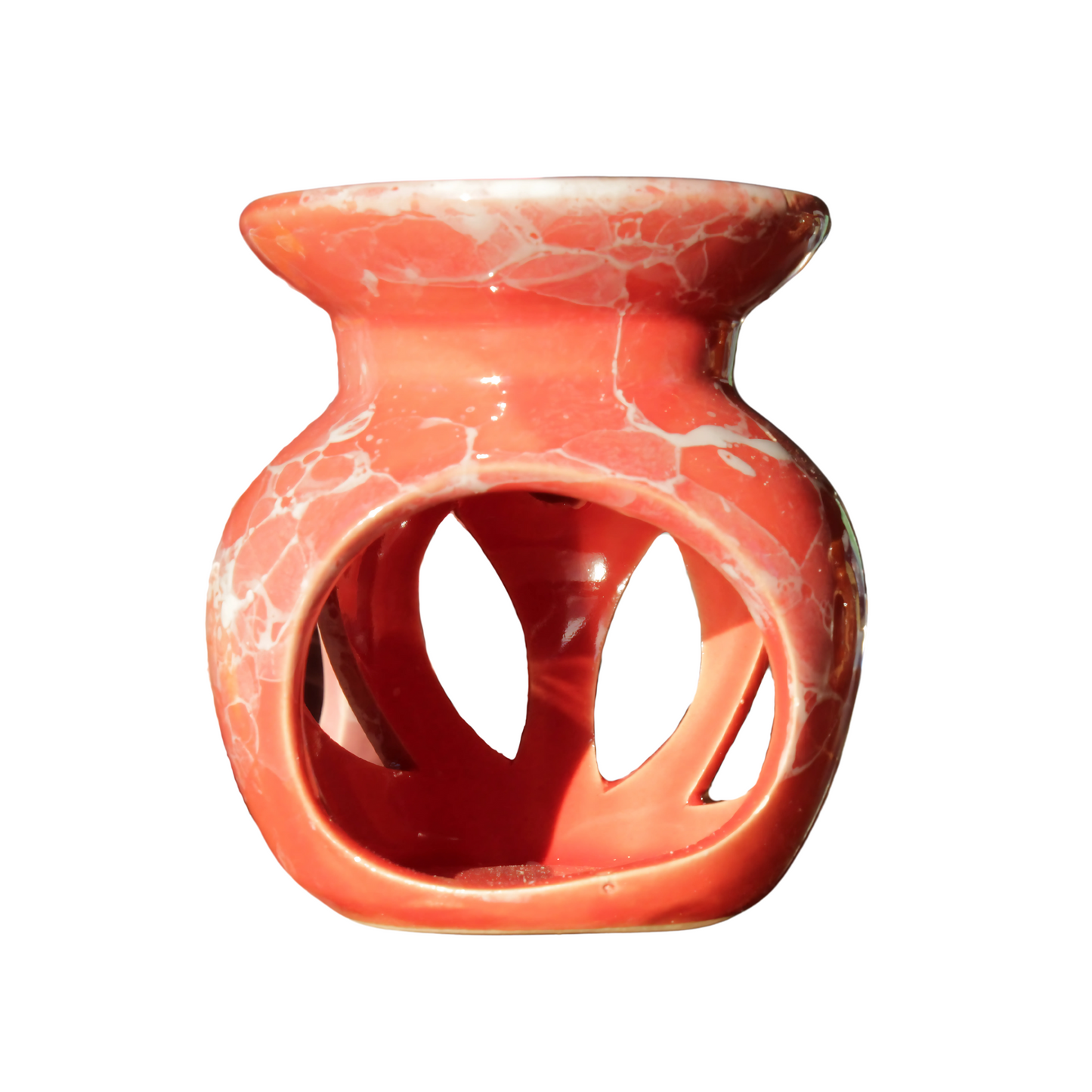 Salmon Ceramic Oil Burner