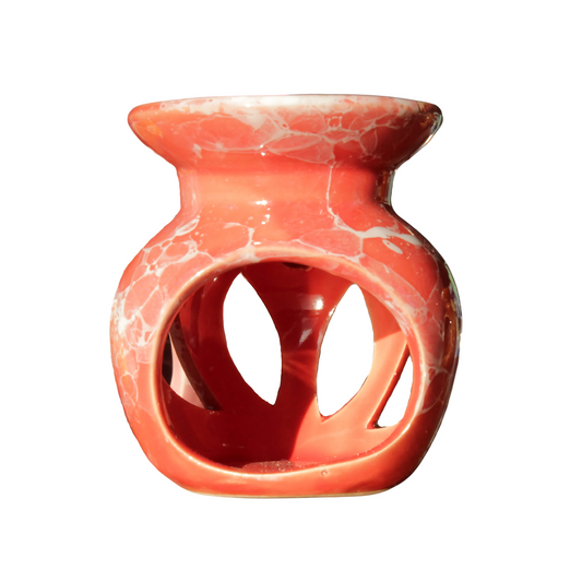 Salmon Ceramic Oil Burner