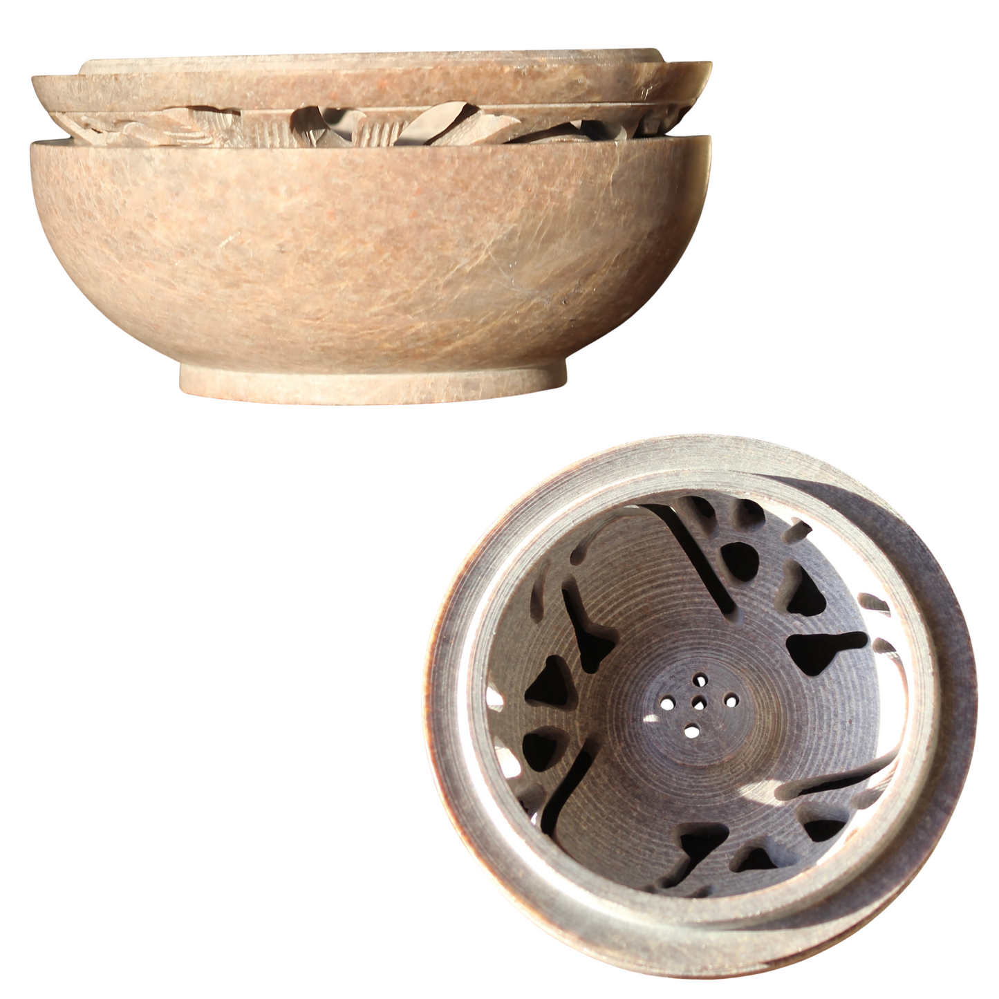 Stone Incense, Resin, & Potpourri Burner – Multi-Purpose Fragrance Tool