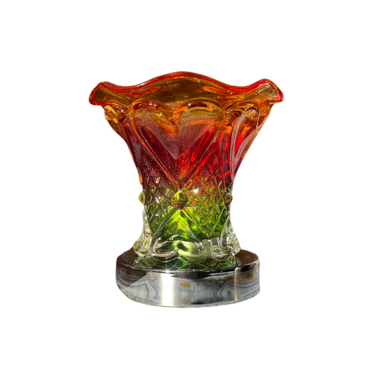 Electric Incense & Bakhoor Burner with Metal Stand - Sunset Gradient