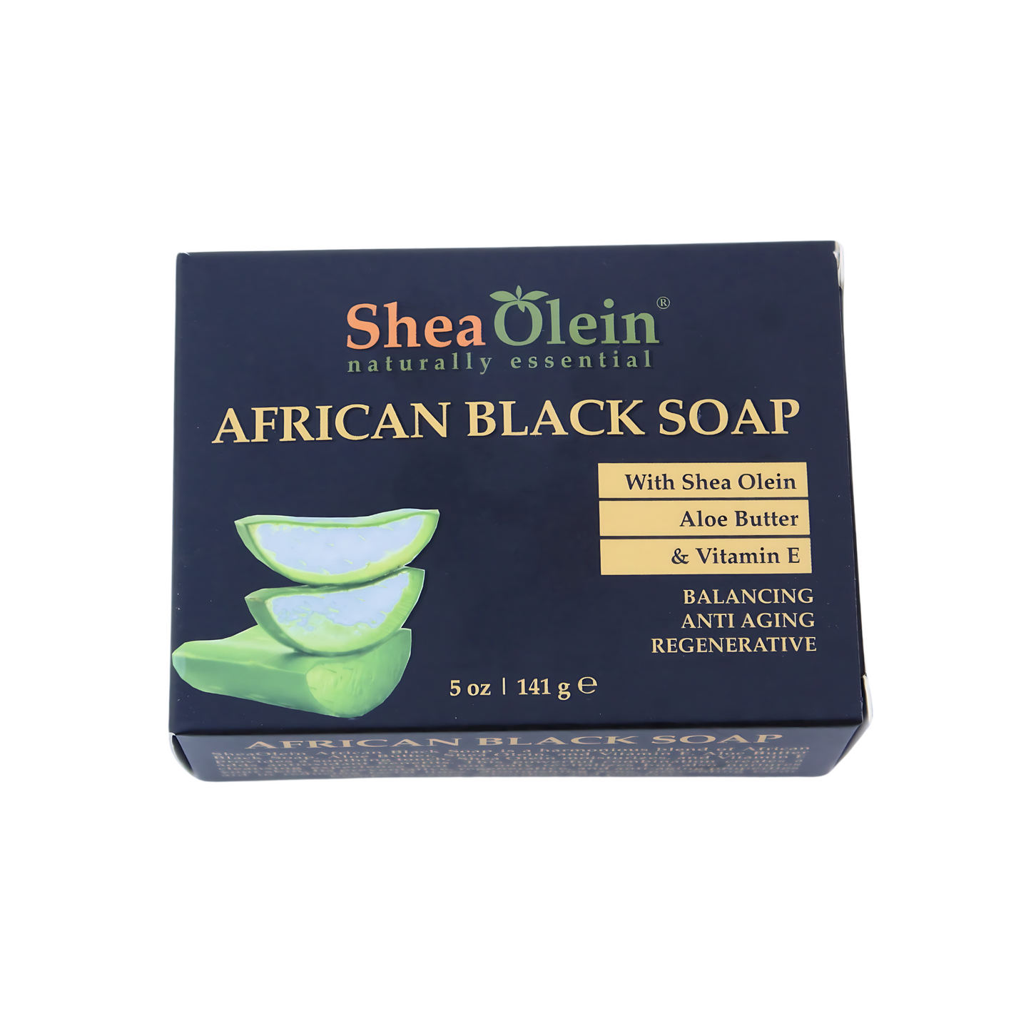 African Black Soap with Shea Olein, Aloe Butter, & Vitamin E