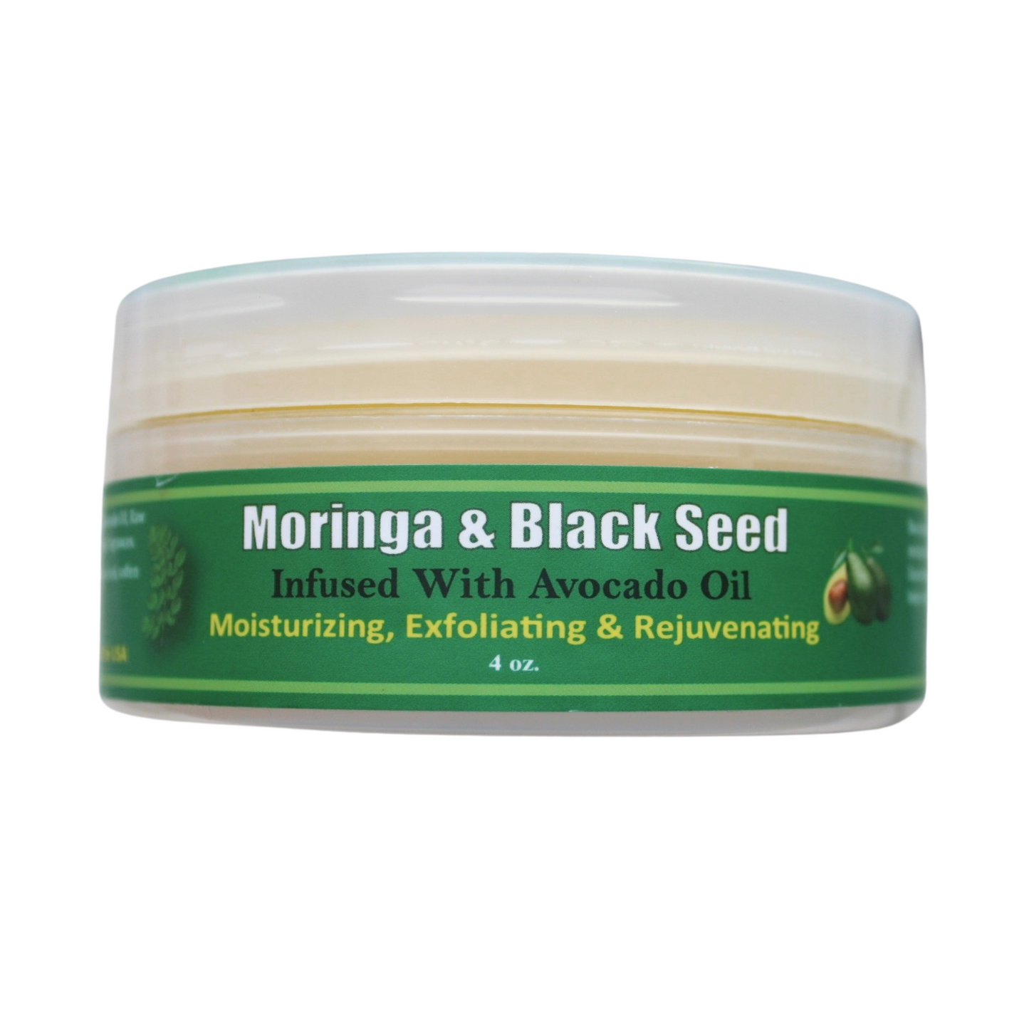 MORINGA & BLACK SEED Infused with Avocado Oil Shea Butter