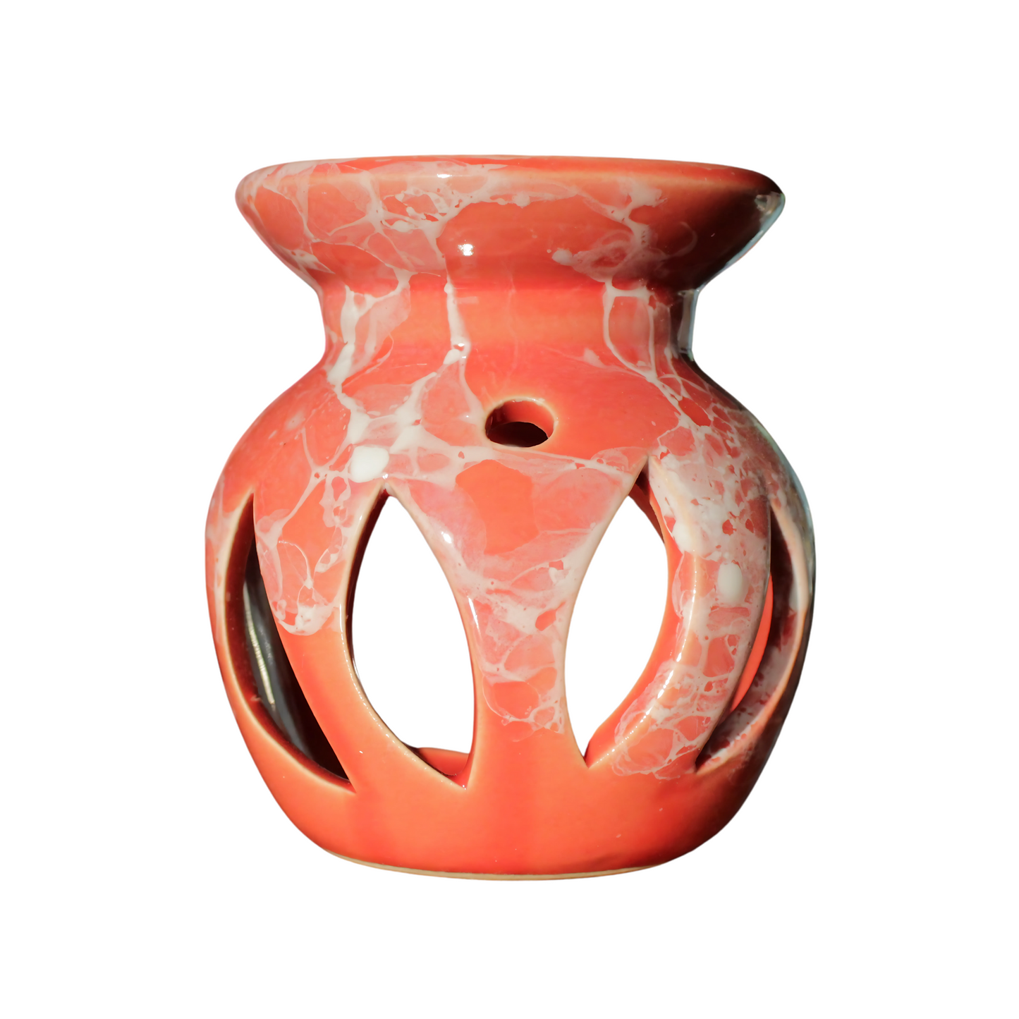 Salmon Ceramic Oil Burner