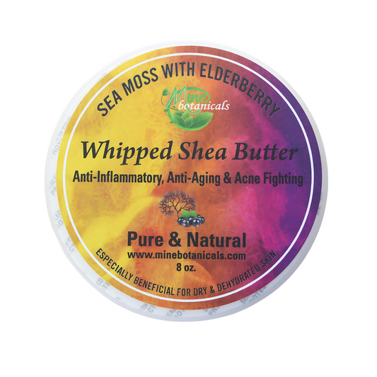 SEA MOSS WITH ELDERBERRY Whipped Shea Butter
