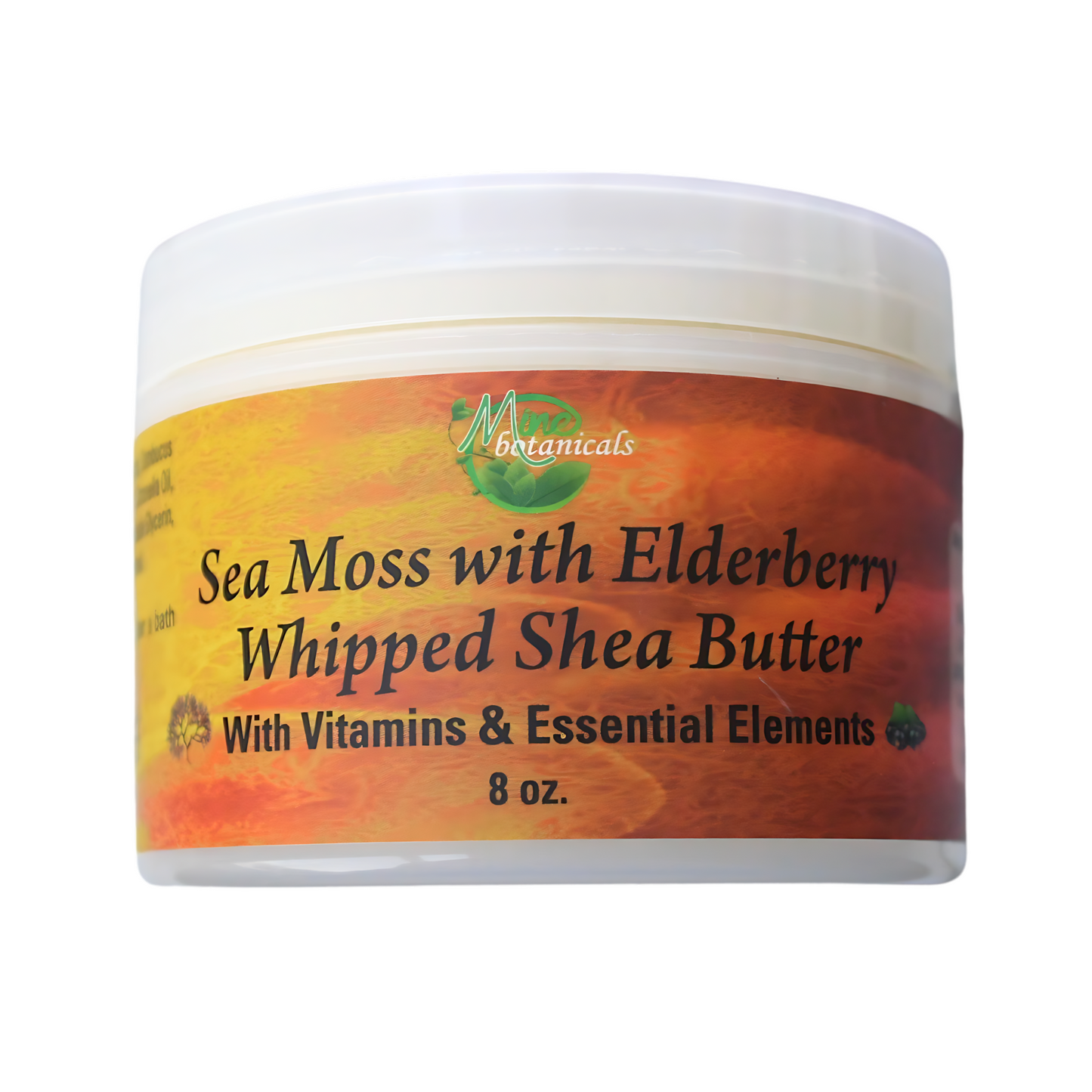 SEA MOSS WITH ELDERBERRY Whipped Shea Butter