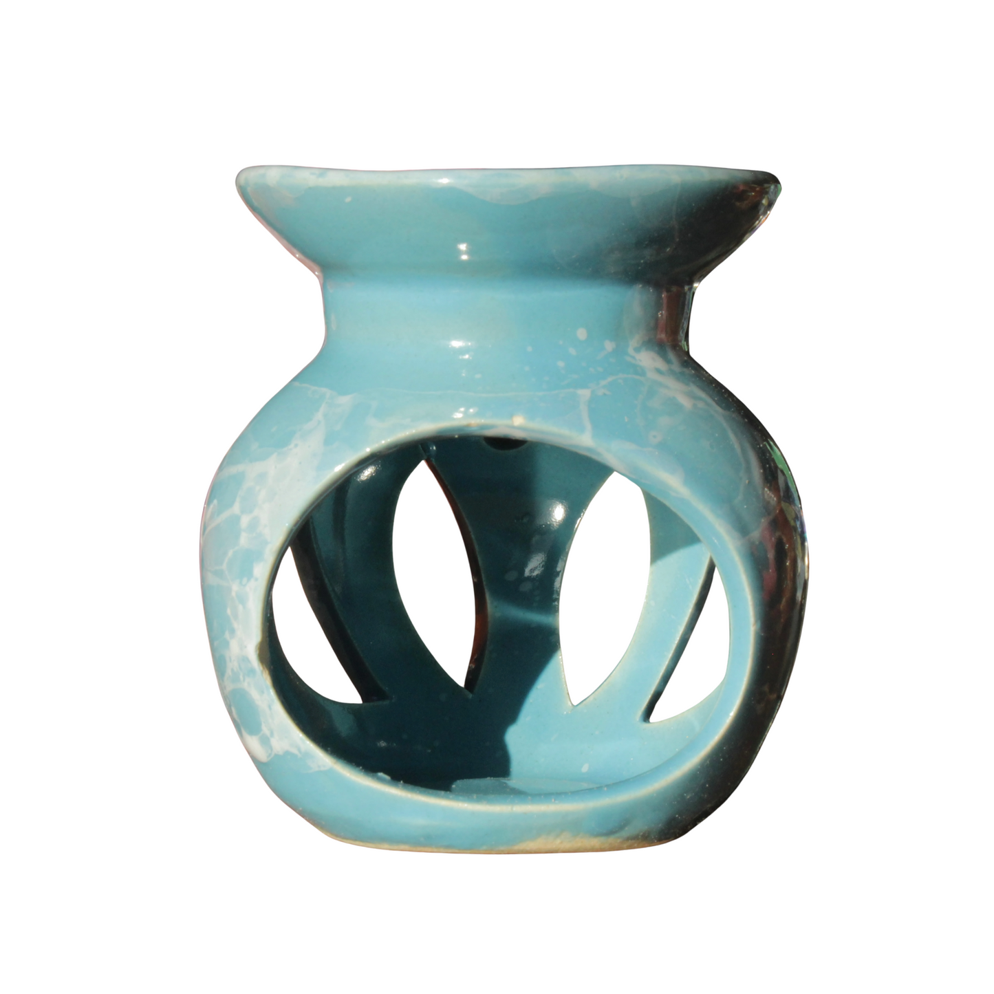 Light Blue Ceramic Oil Burner