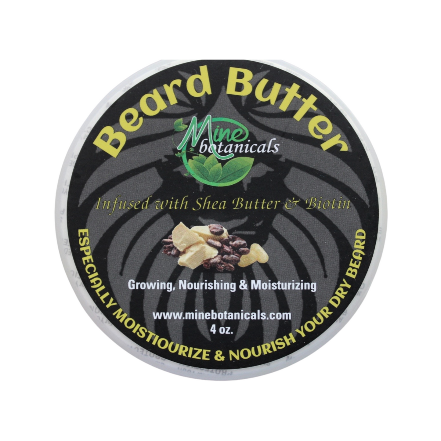 BEARD BUTTER Infused with Shea Butter and Biotin