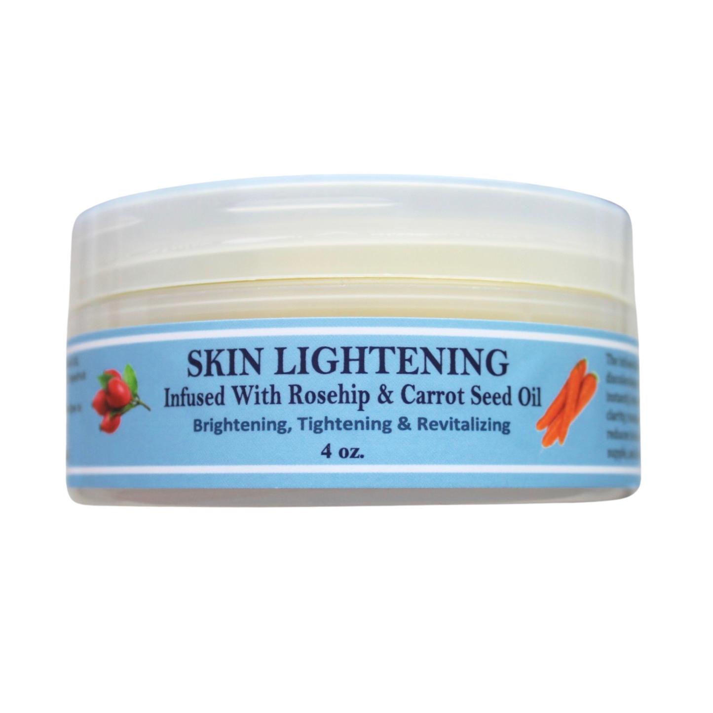 SKIN LIGHTENING Infused with Rosehip & Carrot Seed Oil Shea Butter