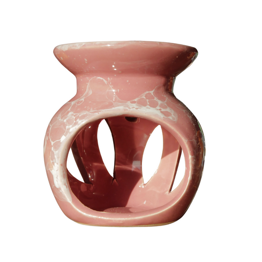 Pink Ceramic Oil Burner