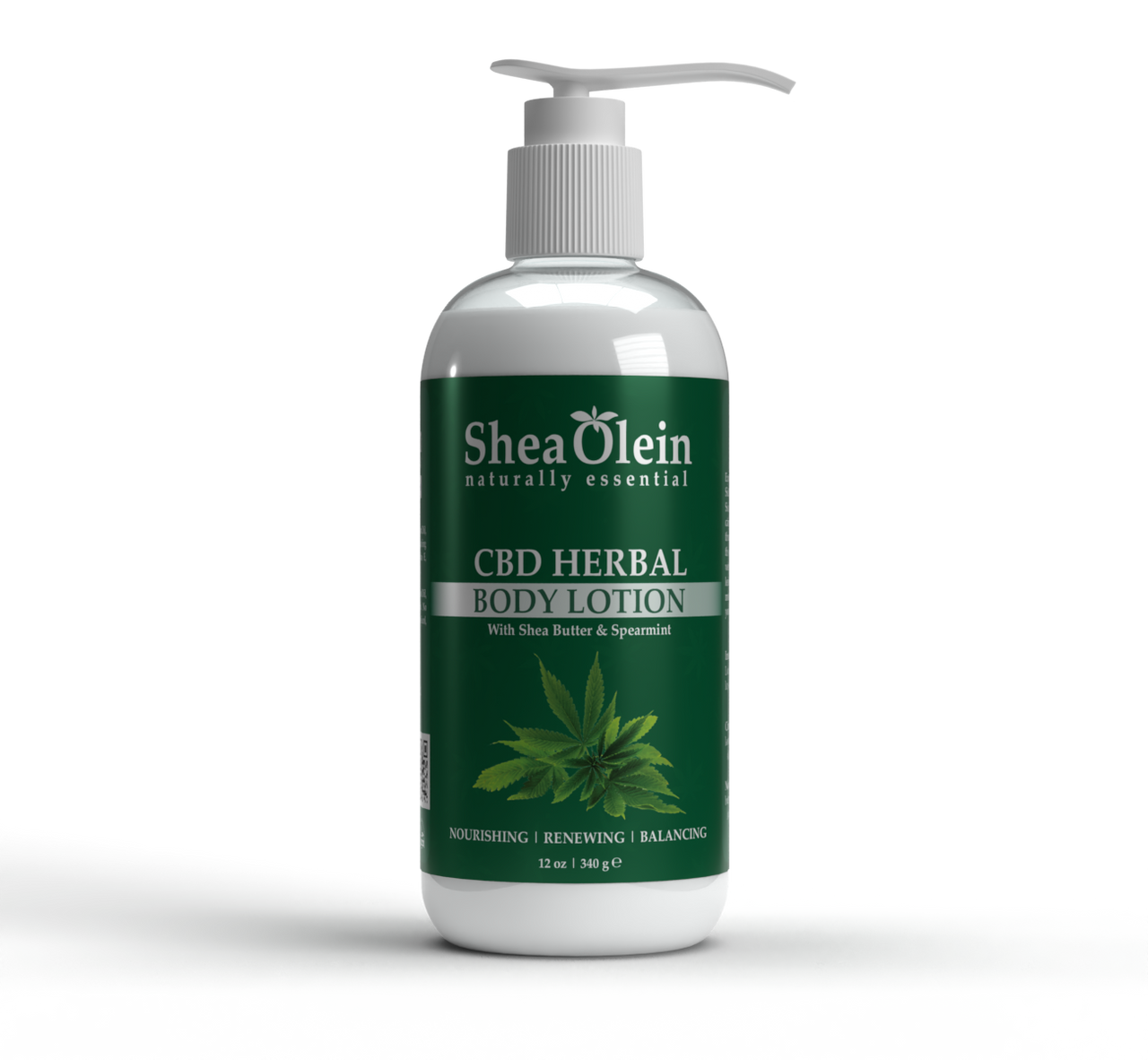 CBD Herbal Lotion With Peppermint, Sage & Lemon Peel