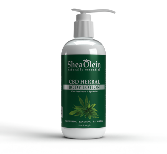 CBD Herbal Lotion With Peppermint, Sage & Lemon Peel