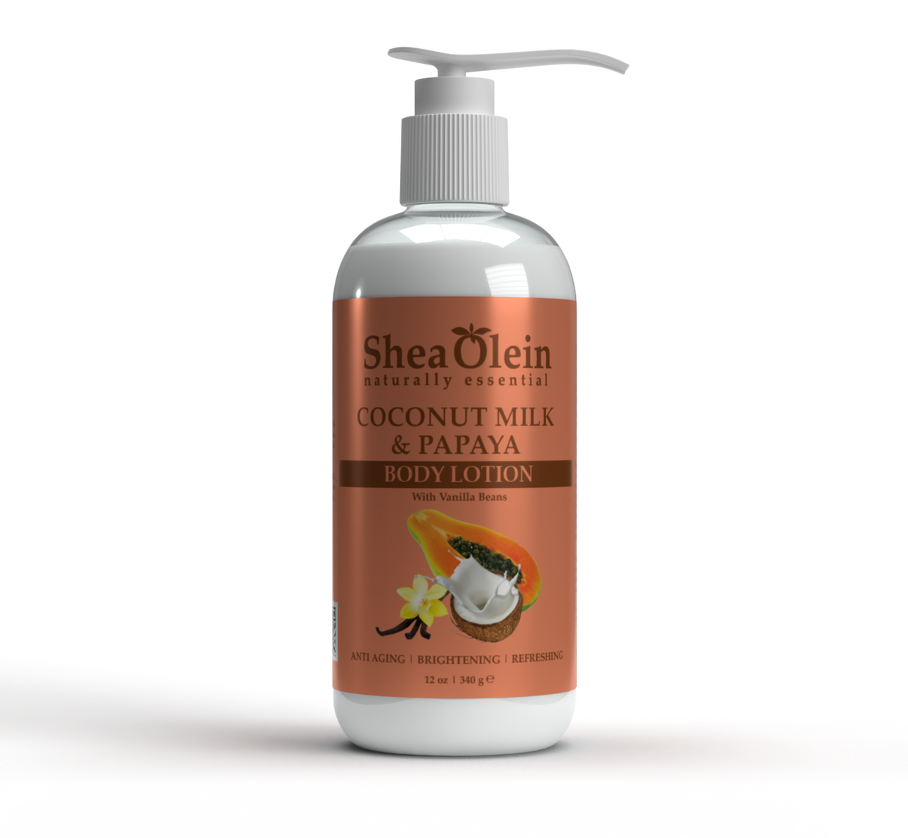 Coconut Milk & Papaya Body Lotion with Vanilla Beans