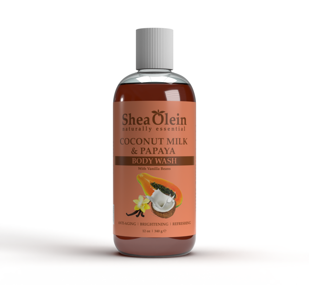 Coconut Milk & Papaya Body Wash with Vanilla Beans
