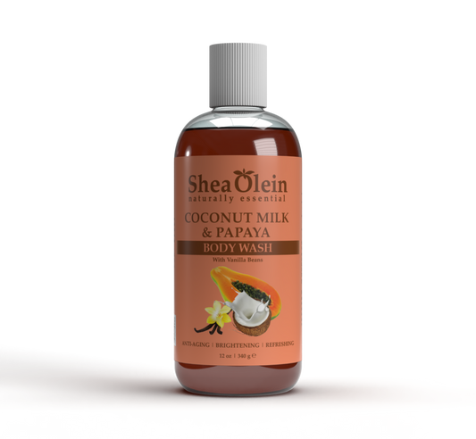 Coconut Milk & Papaya Body Wash with Vanilla Beans