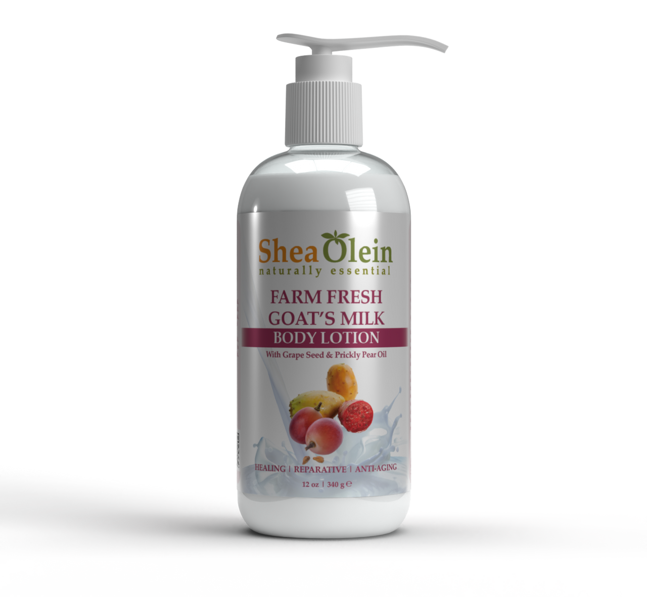 Farm Fresh Goat's Milk Body Lotion with Grape Seed & Prickly Pear Oil