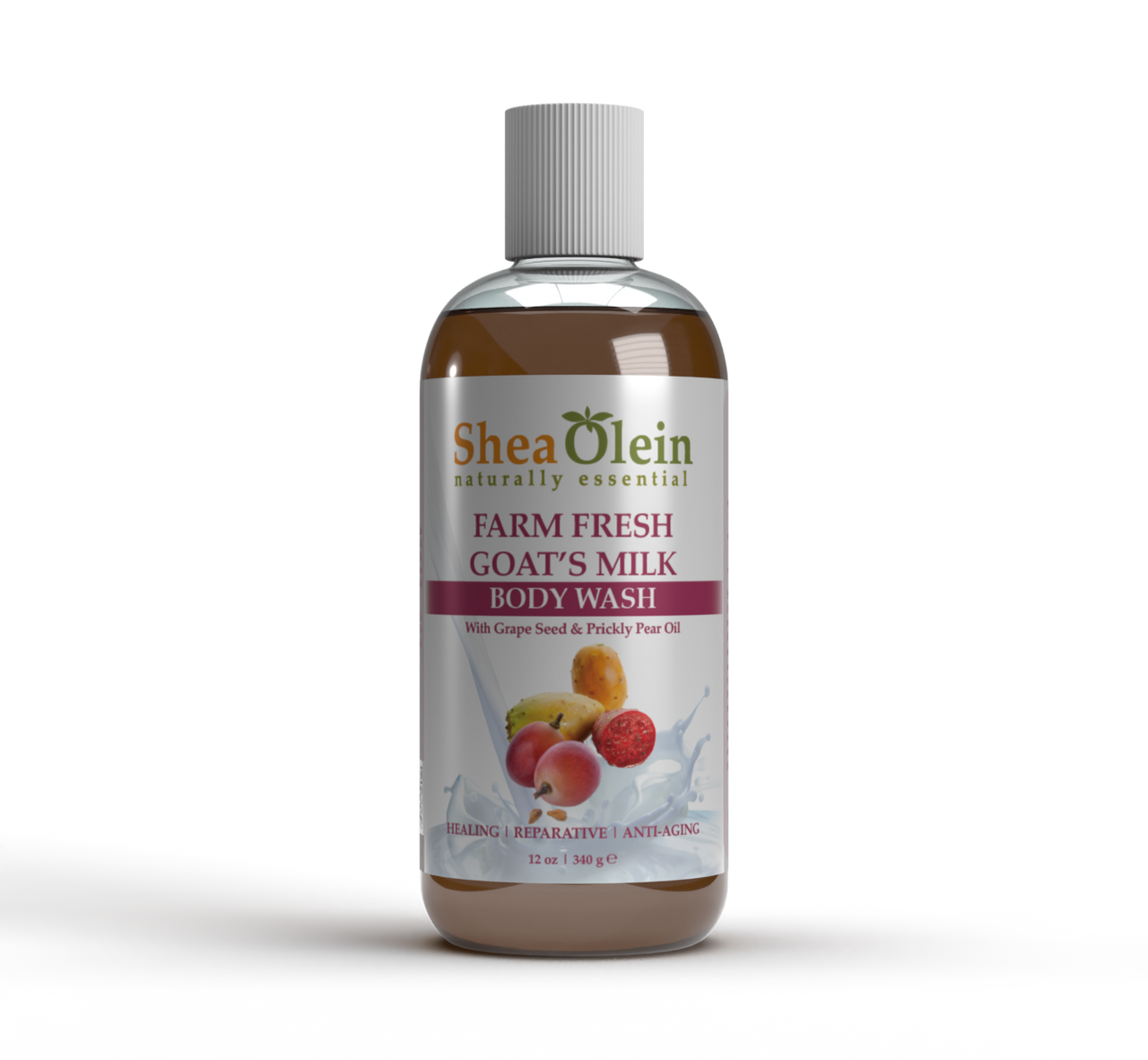 Farm Fresh Goat's Milk Body Wash with Grape Seed & Prickly Pear Oil