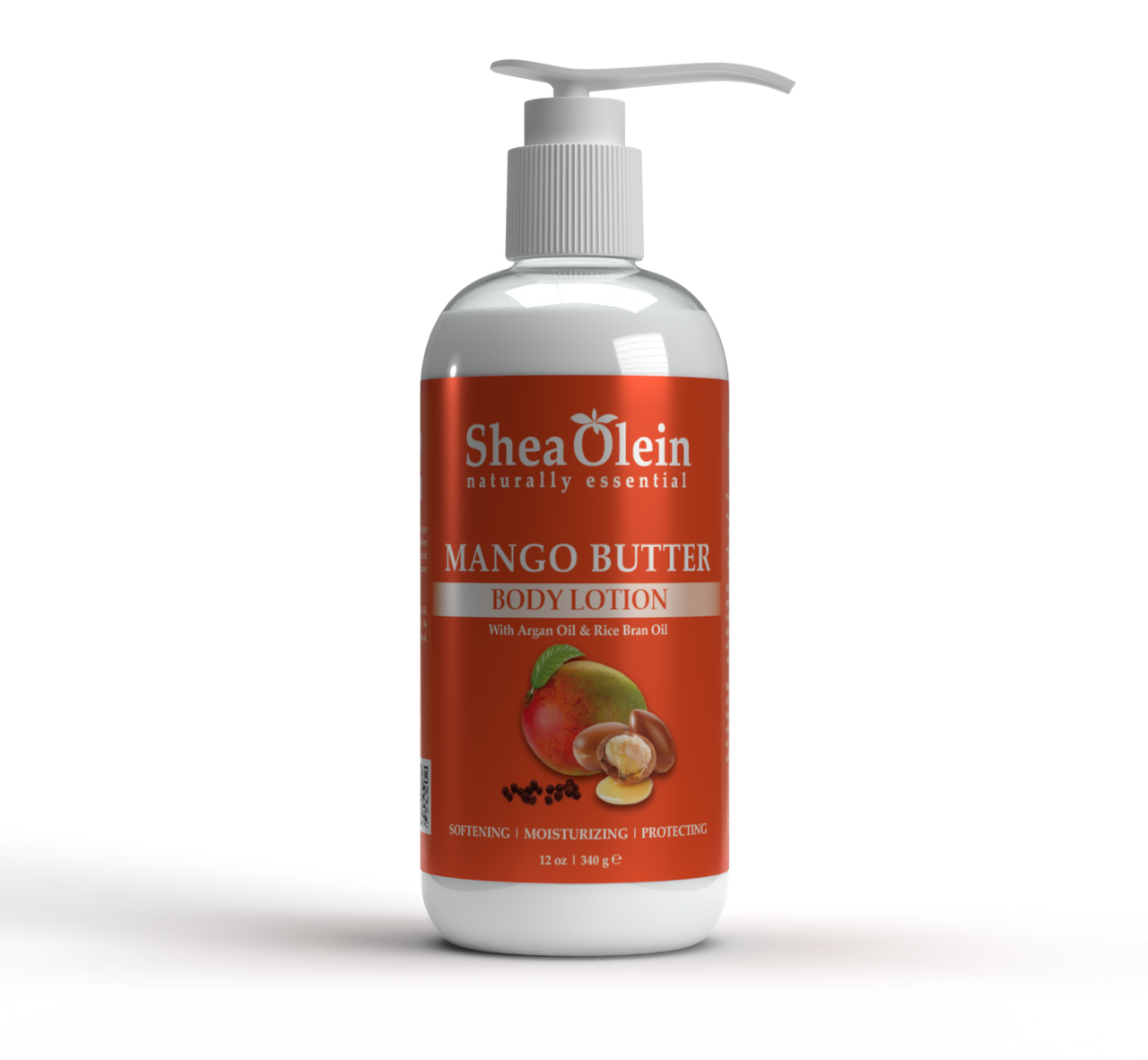 Mango Butter Body Lotion with Argan Oil & Rice Bran Oil