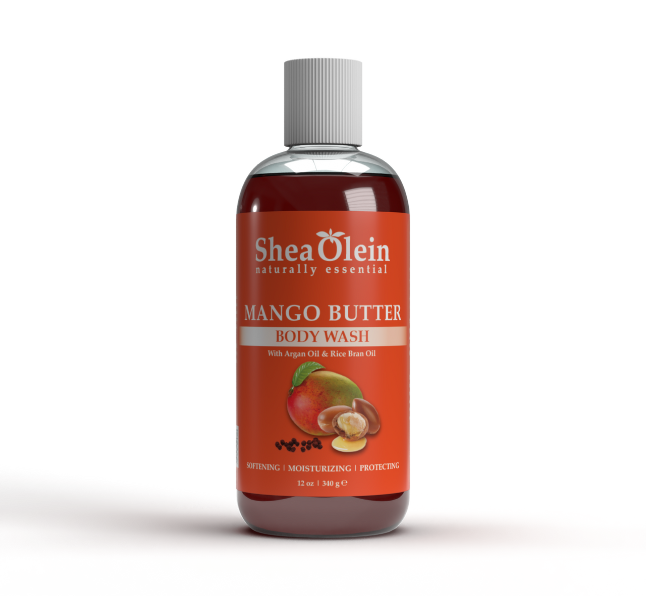 Mango Butter Body Wash with Argan Oil & Rice Bran Oil