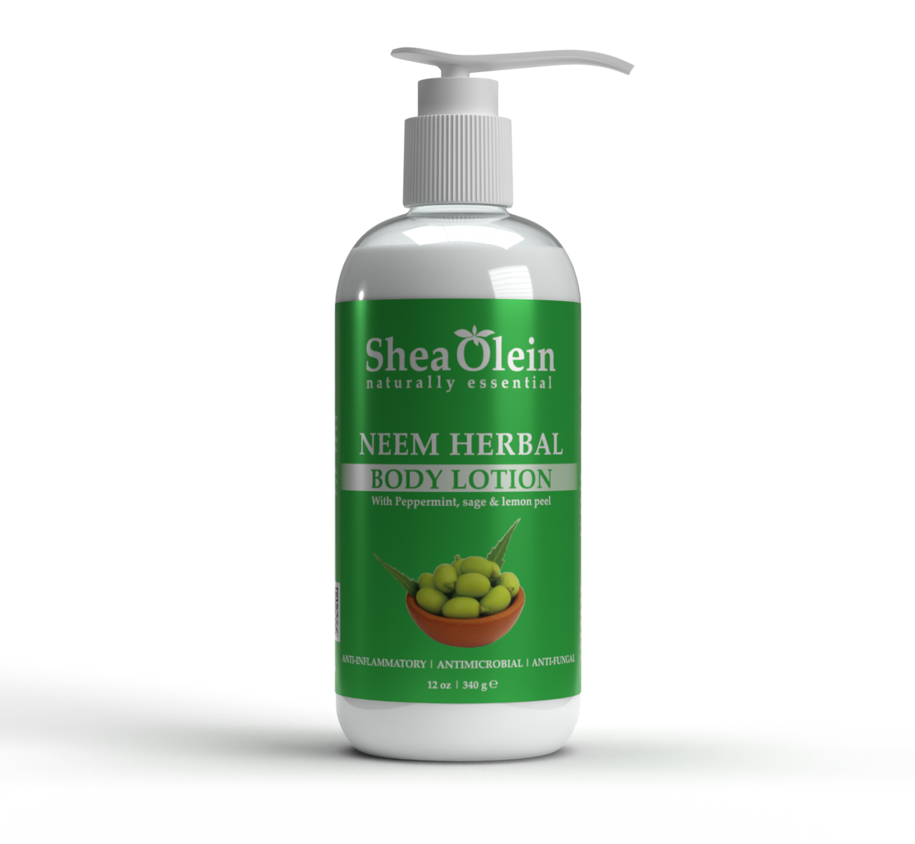 Neem Herbal Lotion With Peppermint, Sage & Lemon Peel