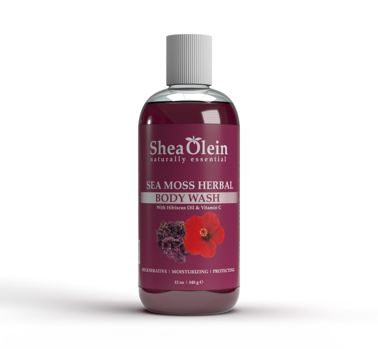 Sea Moss Herbal Body Wash with Hibiscus Oil & Vitamin C