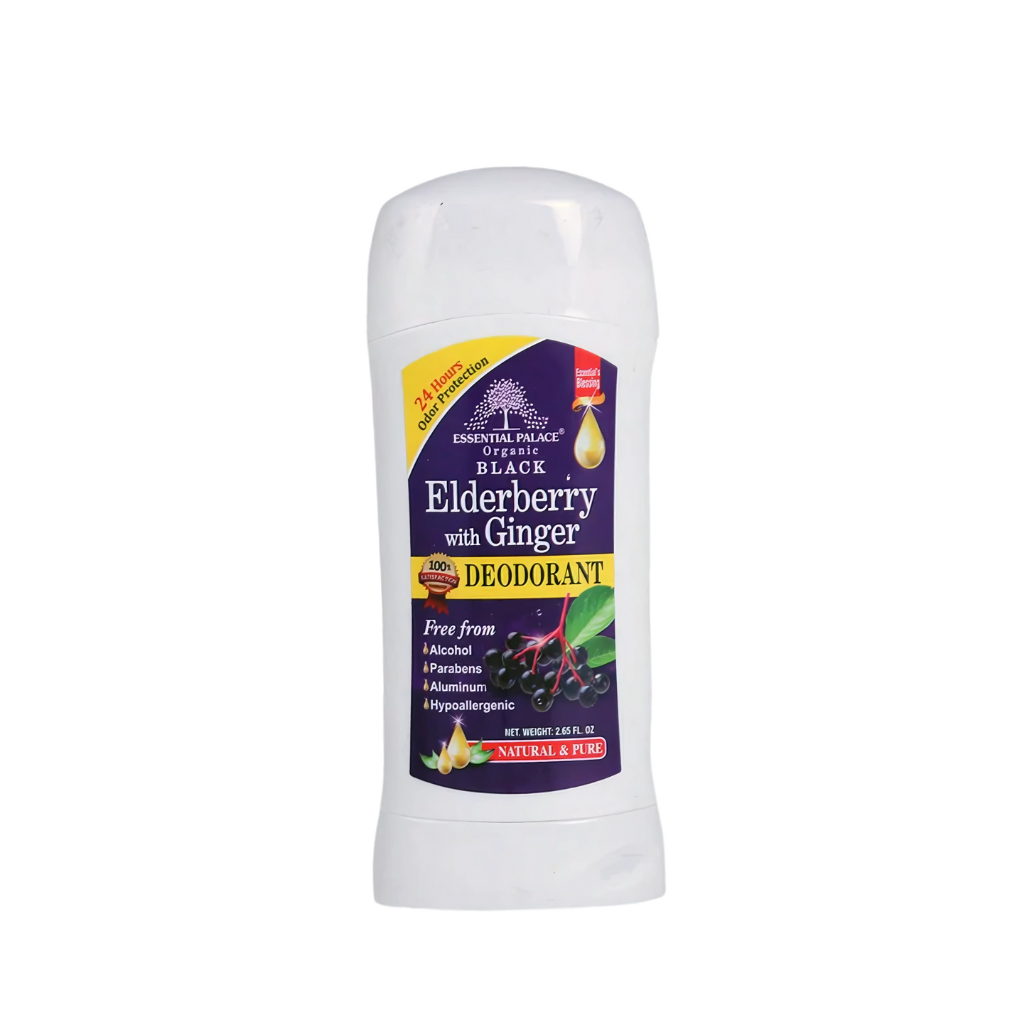Organic Black Elderberry & Ginger Deodorant