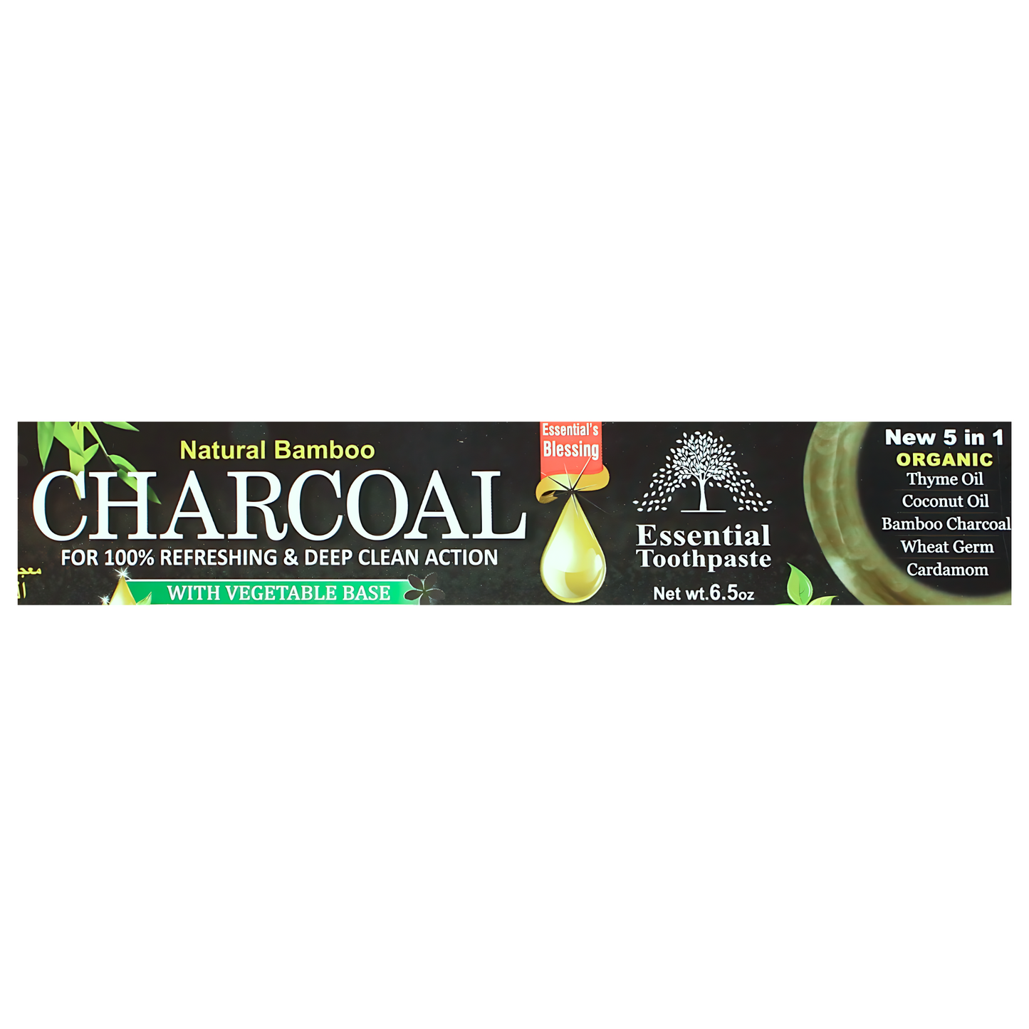 NATURAL BAMBOO CHARCOAL Toothpaste