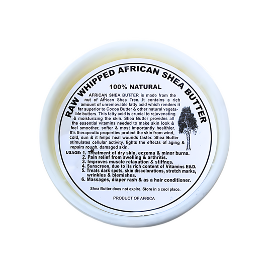 RAW WHIPPED AFRICAN SHEA BUTTER