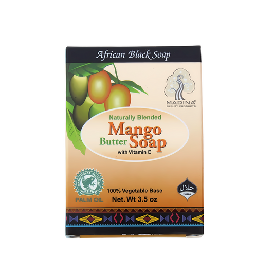 African Black Soap [Mango Butter with Vitamin E] 