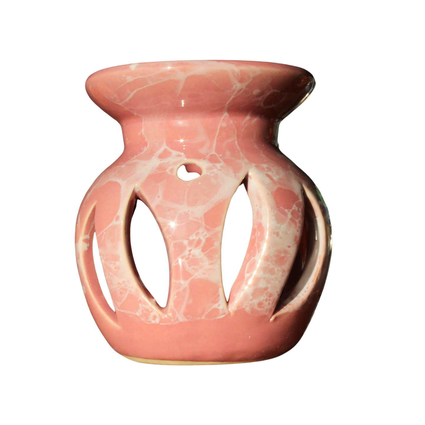 Pink Ceramic Oil Burner