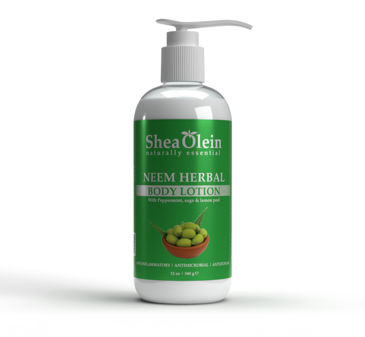 Neem Herbal Lotion With Peppermint, Sage & Lemon Peel
